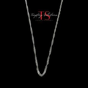 Thin Soft Twisted Cuban Link 9b43